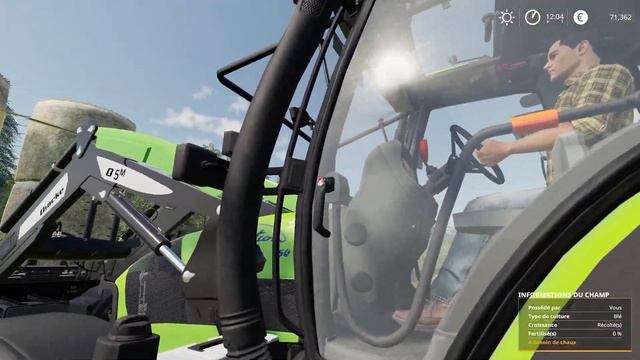 Spreading Manure, Selling Wool & Straw Bale│Holzer│Multiplayer With @Just Farming │FS 19│Timelapse#