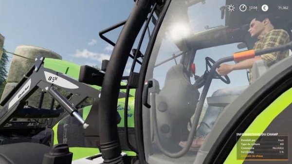 Spreading Manure, Selling Wool & Straw Bale│Holzer│Multiplayer with @Just Farming │FS 19│Timelapse#