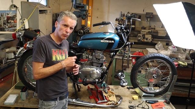 Meine Tochter will ein Motorrad Honda CB125 K5 und wie geht es weiter mit meinem Honda CX500 Projek смотреть онлайн
