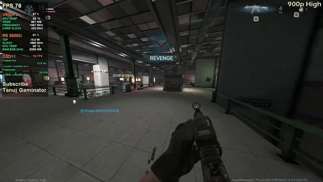 Combat Master on RYZEN 5 3500U - 8GB RAM - benchmark смотреть онлайн