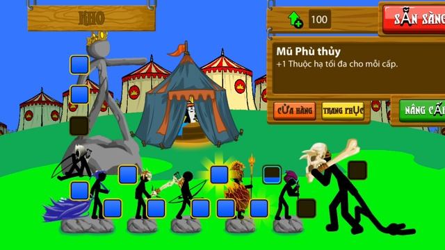 Người Que Bắn Cung Bắn Hạ Khổng Lồ Giant - Hack Stick War Legacy смотреть онлайн