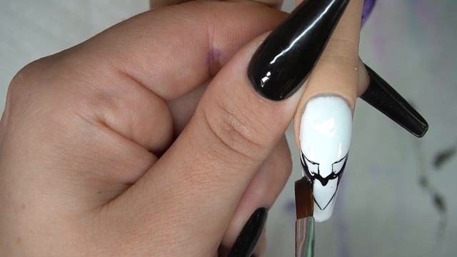 HOW TO: Nightmare Before Christmas Nails | Nailboxy October смотреть онлайн