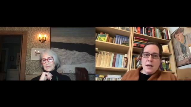 Conversation about Virginia Woolf with Anne E. Fernald and Roxana Robinson. смотреть онлайн