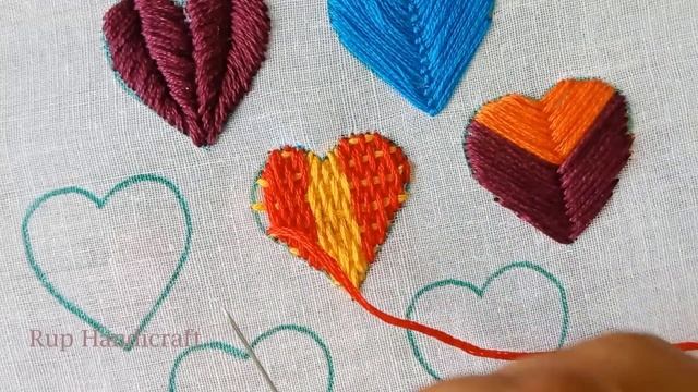 Love Design Embroidery for Beginners, Hand Embroidery 9 (Nine) Love Easy Embroidery Stitches смотреть онлайн