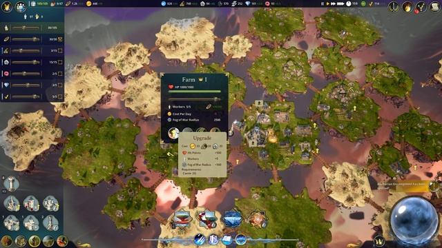 Driftland: The Magic Revival || skirmish | Brave Mage difficulty | medium map смотреть онлайн