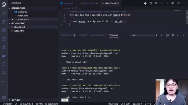 Từ gà tới pro Git và Github trong 20 phút - Tự học Git siêu tốc смотреть онлайн
