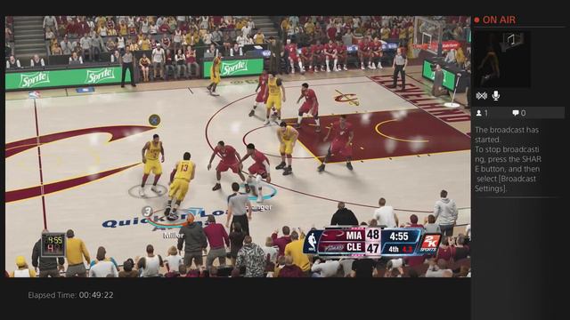 Nba 2k14 Ps4 Kevin Love+Lebron James Double Overtime Miami Heat Vs Cleveland Cavs смотреть онлайн