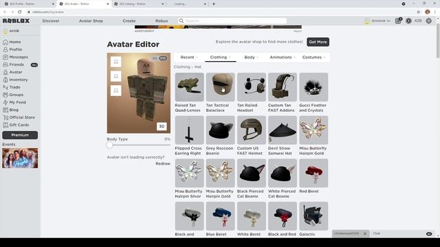 Roblox Military Accessories (Creating a Tactical Outfit ^^) смотреть онлайн
