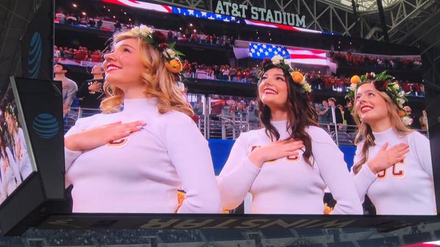2023 Cotton bowl national anthem miss Texas 2006 USC vs Tulane 1/2/23 смотреть онлайн