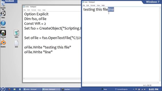 VBScript Basics, Part 21 | Write Files (OpenTextFile) смотреть онлайн