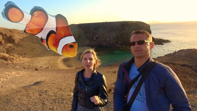 Канары Лансароте (Canarias Lanzarote): лучший пляж острова Папагайо (Papagayo) #Авиамания смотреть онлайн