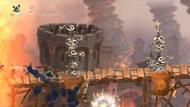 Rayman Legends #Castle Rock (Рок замок) смотреть онлайн