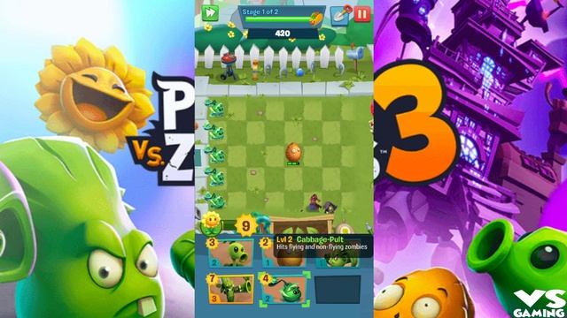 Plants vs. Zombies™ 3: New Game by Electronic Arts - Android / IOS GamePlay 2020 FHD Episode 2 смотреть онлайн