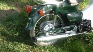 Хонда Супер каб. Моя новая мопедка.