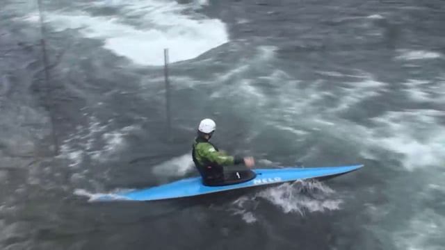 Canoe Slalom. Pau and Foix. Adam Burgess смотреть онлайн
