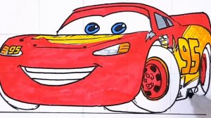 DIY Nintendo Switch Sliding Puzzle. Lightning McQueen Drawing and Coloring Pages | Tim Tim TV