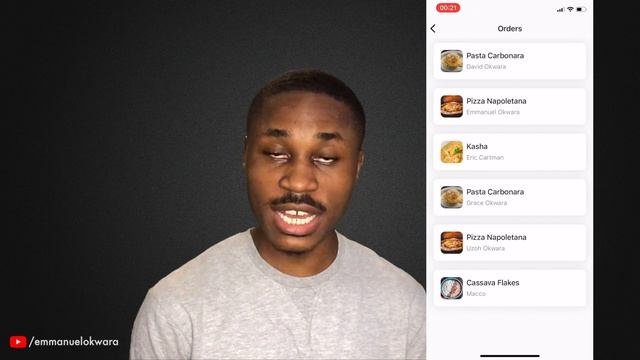 1. Food Ordering App (Yummie) Demo | Swift 5, XCode 12 смотреть онлайн