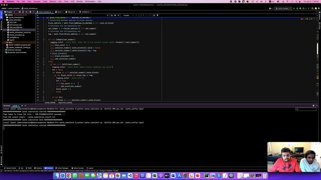 Cache Simulator using python (code-walkthrough) смотреть онлайн