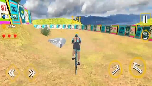 Offroad bmx racing cycle game Offoad bmx rider cycle game смотреть онлайн