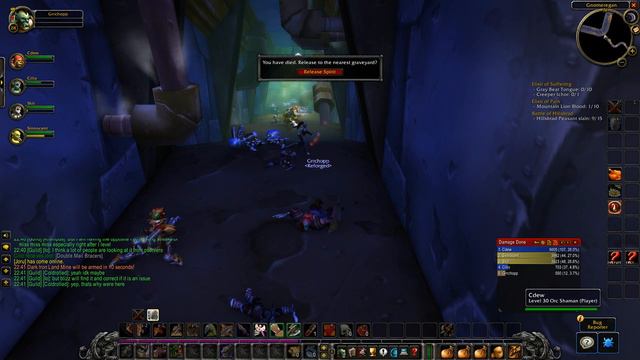 WOW Classic Beta - Gnomeregan Tanking смотреть онлайн