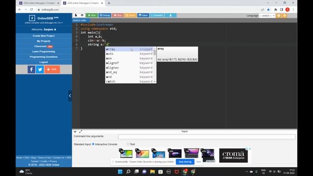 atcoder.substr() || Atcoder || Solution Explain смотреть онлайн