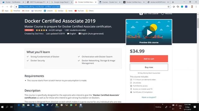 Docker Certification DCA смотреть онлайн