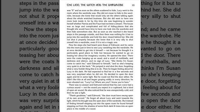 Chapter 3: The Lion, The Witch, And The Wardrobe Read Along смотреть онлайн