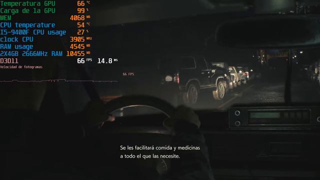 Resident Evil 2 2019 ultra DirectX11 1080p GTX 1060 6GB+i5-9400F смотреть онлайн