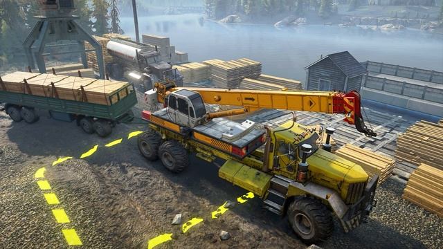 Все пошло не по плану. Kenworth 963. SnowRunner. 10 сезон. (перезалив) смотреть онлайн