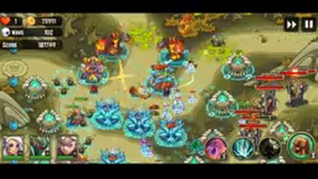 How to get high score in Tournament Gameplay - Empire Warrior's TD смотреть онлайн