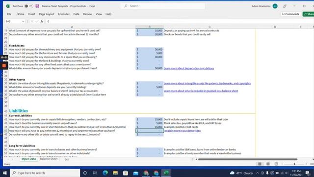 How to Make a Balance Sheet - FREE Template смотреть онлайн