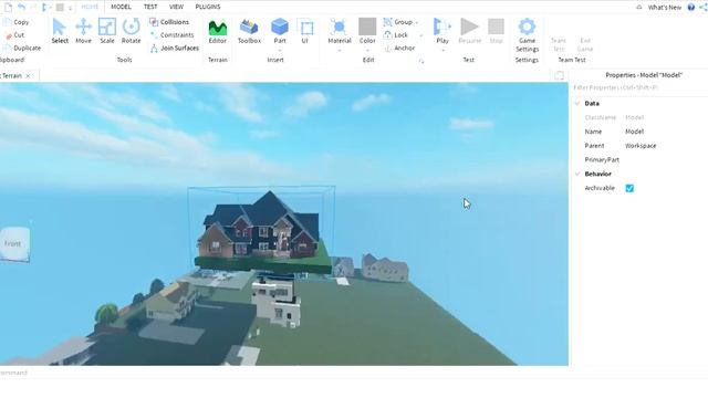 making my own roblox world (first video) смотреть онлайн