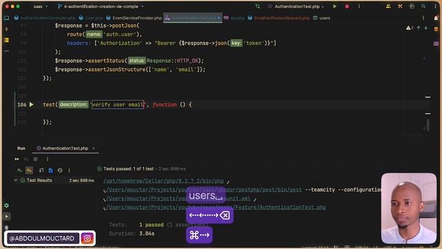 Verification Email & Changement de Mot de Passe | SAAS - Laravel & Vue.js смотреть онлайн