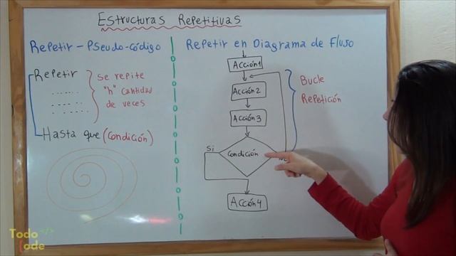 Estructura Repetitiva REPETIR ??️ | Introducción a los ALGORITMOS y la PROGRAMACIÓN #9 смотреть онлайн