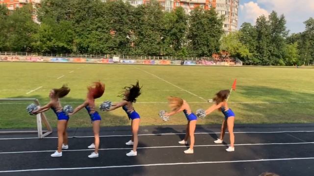 Группа поддержки ЦСКА Регби Lucky Demons Cheerleaders Черлидеры смотреть онлайн