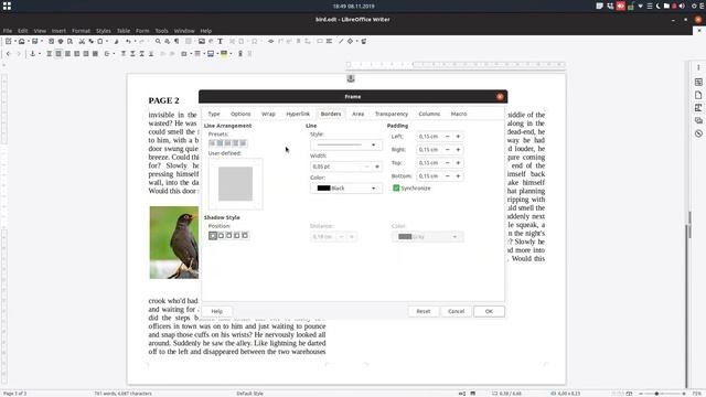 How to link the frames in LibreOffice Writer (very usefull) смотреть онлайн