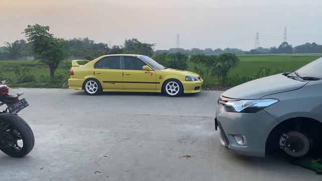 MODIFIKASI MOBIL HONDA CIVIC FERIO 2000 FACELIFT RACING HARIAN | OTOMOTIF смотреть онлайн