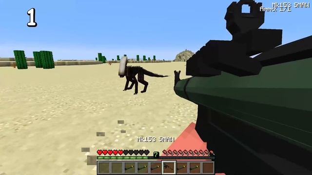 MINECRAFT ALIEN VS GTA 5 ALIEN - WHO IS BEST? смотреть онлайн