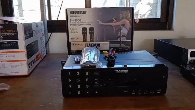 A 50k Plus Home Karaoke Set-up, KEVLER, PLATINUM, YAMAHA, KONZERT, SHURE wireless Mic смотреть онлайн