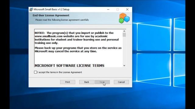 Установка Small Basic смотреть онлайн