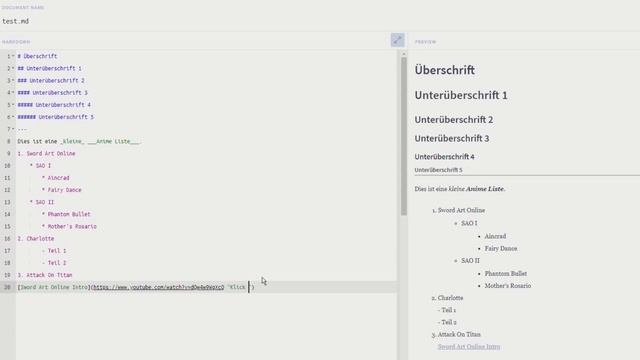 Die GRUNDLAGEN von MARKDOWN in EINEM VIDEO und wie man mit PYTHON MARKDOWN in HTML konvertieren kan смотреть онлайн