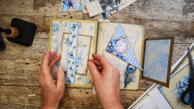 Beginners Junk Journal Tutorial смотреть онлайн