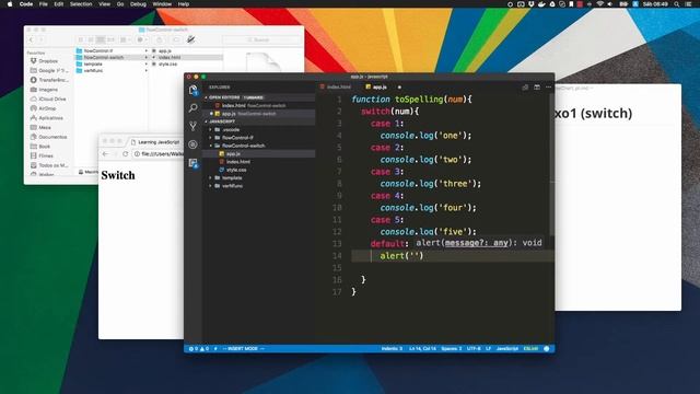 [JavaScript Base] Controle de Fluxo (Switch) | passo a passo смотреть онлайн