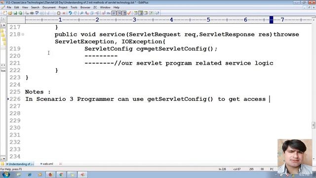71 Understanding flow of execution related to both init method Scenario 3 | Adv java Servlet Tutori смотреть онлайн