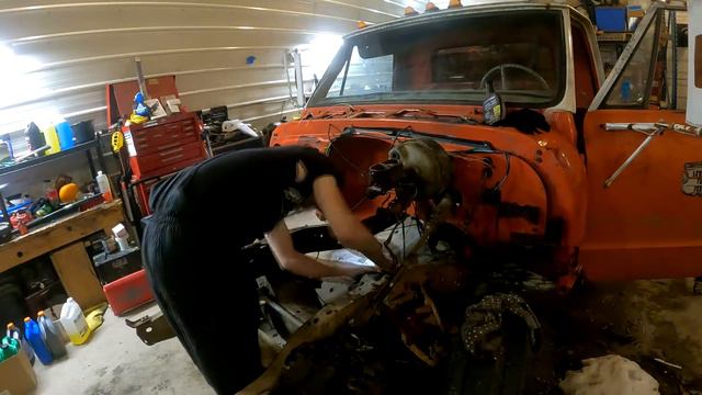 The 67 Gets New Brake lines смотреть онлайн