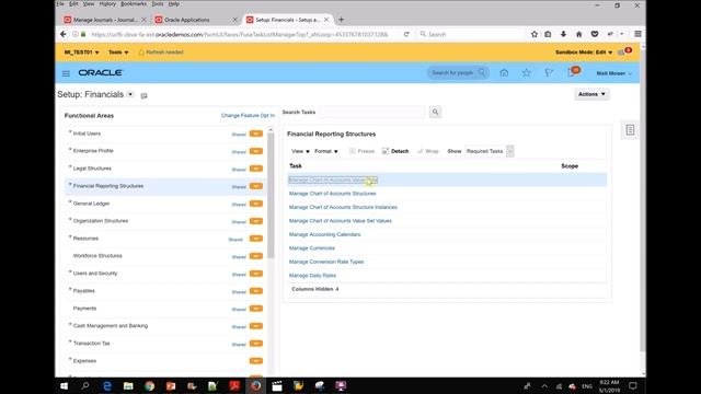 Oracle Cloud Applications - Enterprise Structures & SLA : Chart of Accounts смотреть онлайн