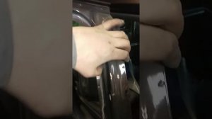 Opel Zafira Tourer снятие стекла задней правой двери
