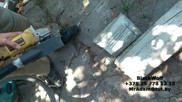 Самодельный Кожух Штроборез Бороздодел для болгарки под пылесос смотреть онлайн