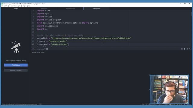 Web Scraping Scripts | Portfolio Projects | Python Selenium смотреть онлайн