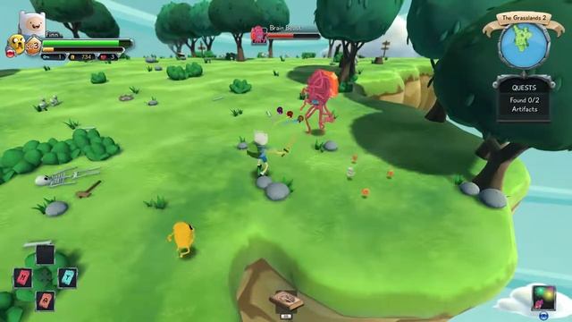 Adventure Time: Finn and Jake's Epic Quest. The Grasslands 1-2 смотреть онлайн